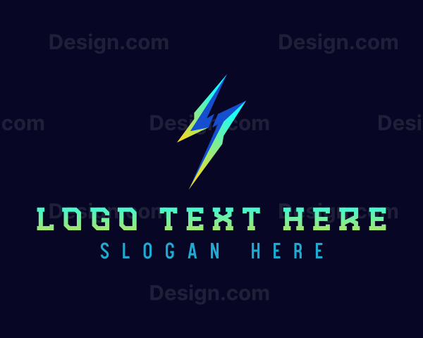 Electrical Lightning Charge Logo