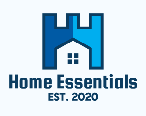 Blue Turret Home Property logo design