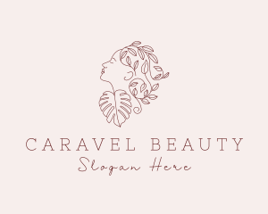 Female Beauty Skincare  logo design