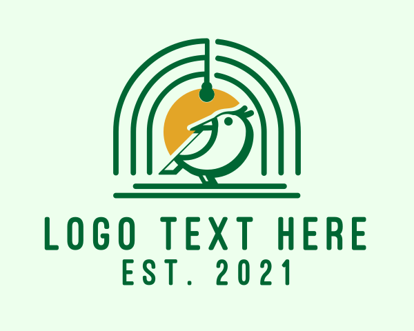 Goldfinch logo example 1
