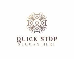 Stylish Luxury Florist logo design