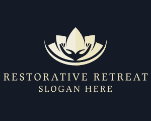 Relax Massage Hands  logo