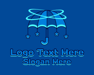 Orbital Umbrella  Star  Logo
