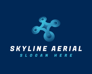 Drone Aerial Spinner logo