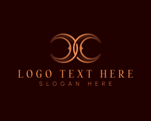 Luxury Moon Letter C Logo