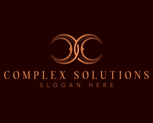 Luxury Moon Letter C logo design