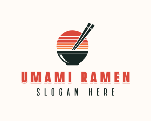 Asian Bowl Gourmet logo design