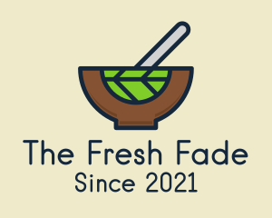 Vegan Salad Bowl logo design