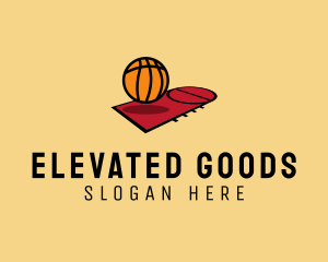 Sports Basketball Court   logo design