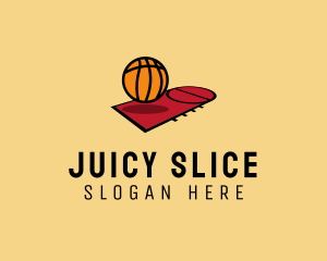 Sports Basketball Court   logo design