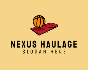 Sports Basketball Court   logo design