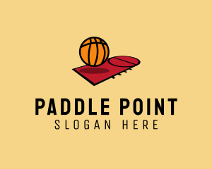 Sports Basketball Court   logo design