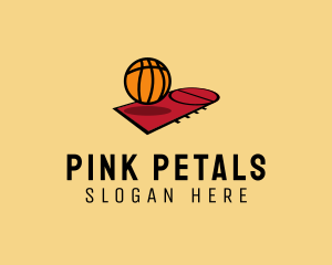 Sports Basketball Court   logo design