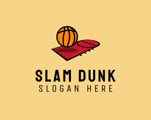 Sports Basketball Court   logo