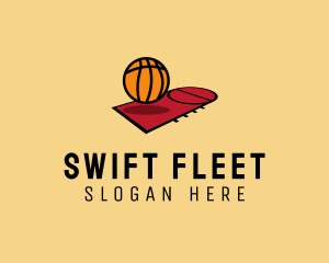 Sports Basketball Court   logo design