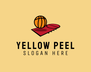 Sports Basketball Court   logo design