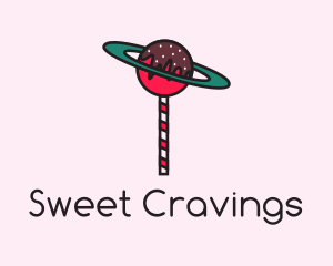 Sweet Lollipop Orbit  logo design