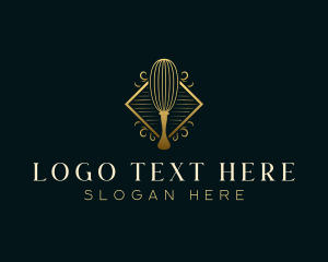 Elegant Baking Whisk logo