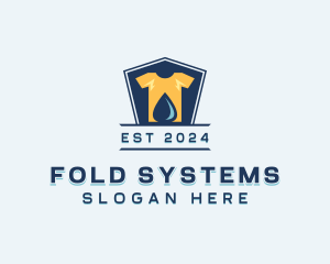 T-shirt Wash Laundry logo