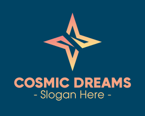 Cosmic Space Star  logo design