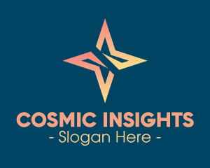 Cosmic Space Star  logo design