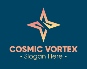 Cosmic Space Star  logo design