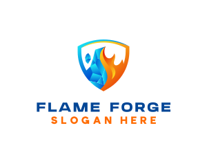 Thermal Airflow Circulation logo design