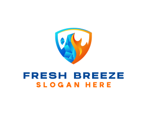 Thermal Airflow Circulation logo design