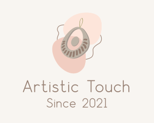 Aesthetic Female Earring  logo design