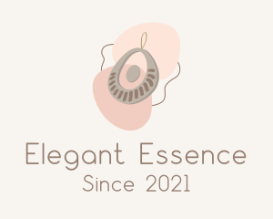 Aesthetic Female Earring  logo design