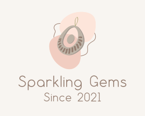 Aesthetic Female Earring  logo design