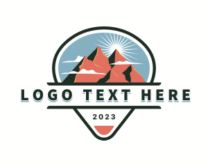 Mountain Travel Adventure Logo