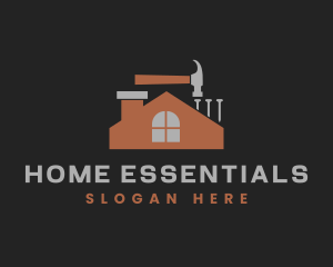 Home Roof Repair logo design