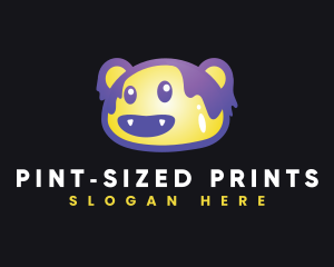 Cute Slime Blob  logo