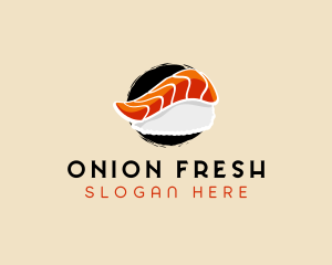 Asian Food Sushi logo design