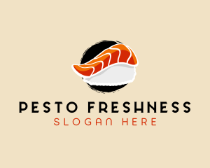 Asian Food Sushi logo design