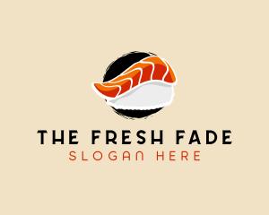 Asian Food Sushi logo design