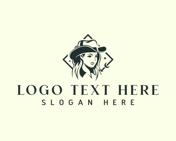 Hat logo example 4