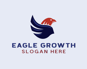 Eagle Bird Wings logo design