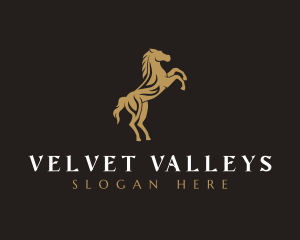 Horse Equine Stallion logo