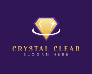 Crystal Diamond Boutique logo design
