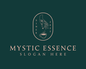 Mystical Tea Cup logo design