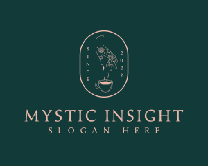 Mystical Tea Cup logo design