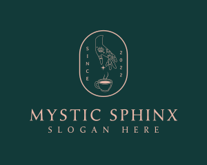 Mystical Tea Cup logo design