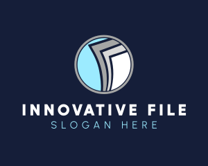 Paper Document Files logo design