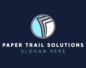 Paper Document Files logo design