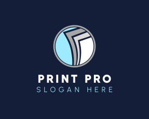 Paper Document Files logo design