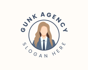 Corporate Woman Agency logo design