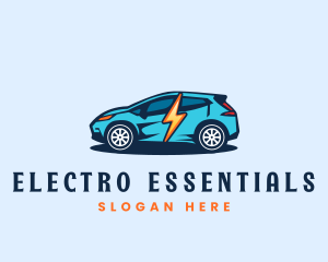 Electric Car Automotive logo