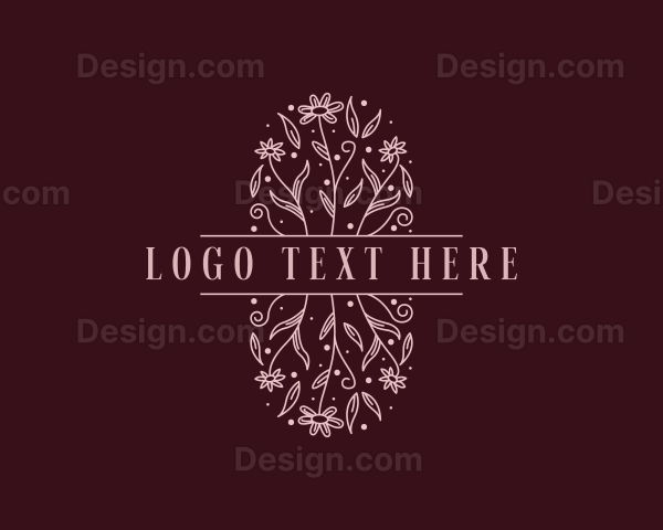 Elegant Garden Event Logo